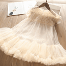 Vestido Infantil Babadinho Perolado - Loja BiBia