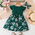 Vestido Infantil Lacinho Floral - Loja BiBia
