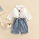 Conjunto Infantil Masculino Suspensório + Gravatinha - Loja BiBia