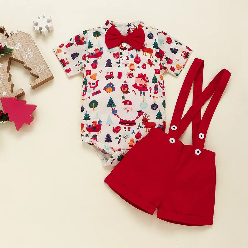 Conjunto Infantil Menino Natalino