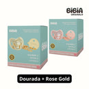 COMBO 2 Chupetas sem STRASS com Nome + Prendedores - Loja BiBia