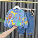 Conjunto Infantil Animais e Bolsinho - Loja BiBia