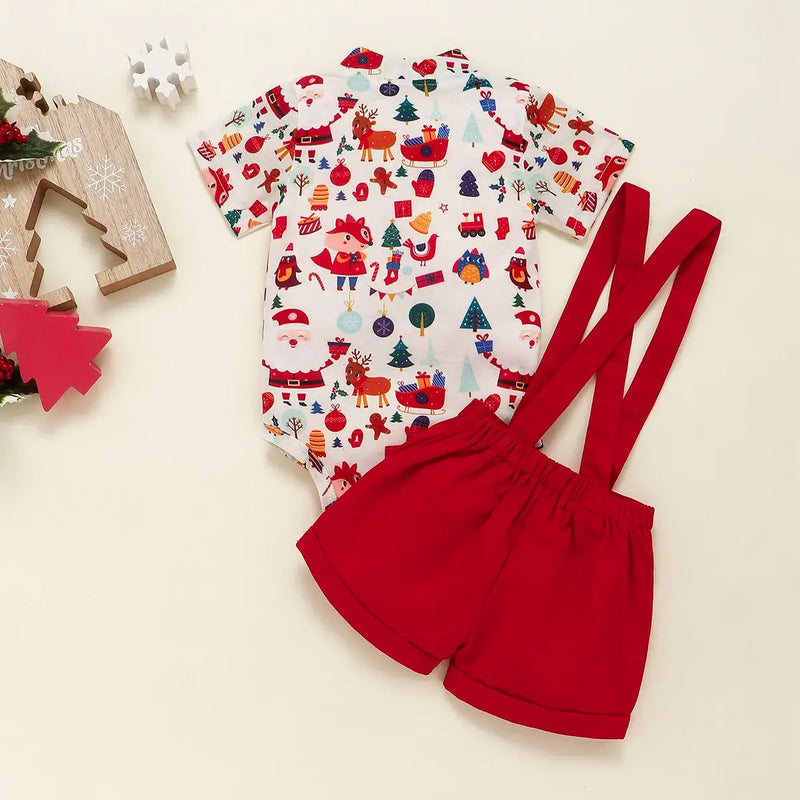 Conjunto Infantil Menino Natalino