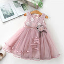 Vestido de Festa Infantil Flor - Loja BiBia