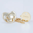 COMBO 2 Chupetas sem STRASS com Nome + Prendedores - Loja BiBia