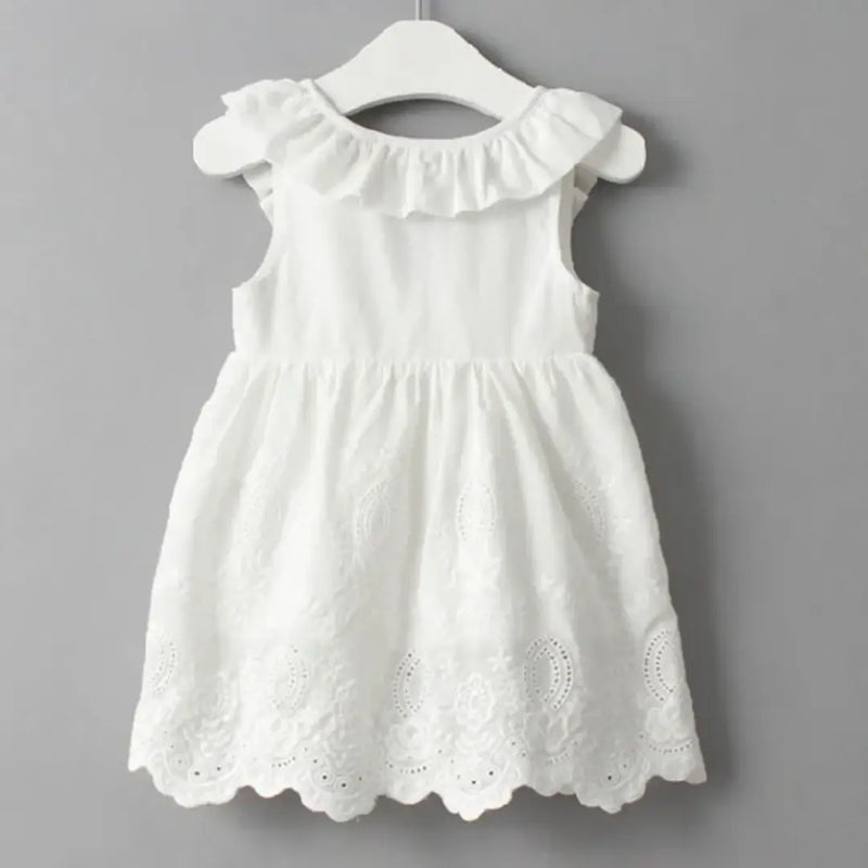 Vestido Infantil Lese Branco