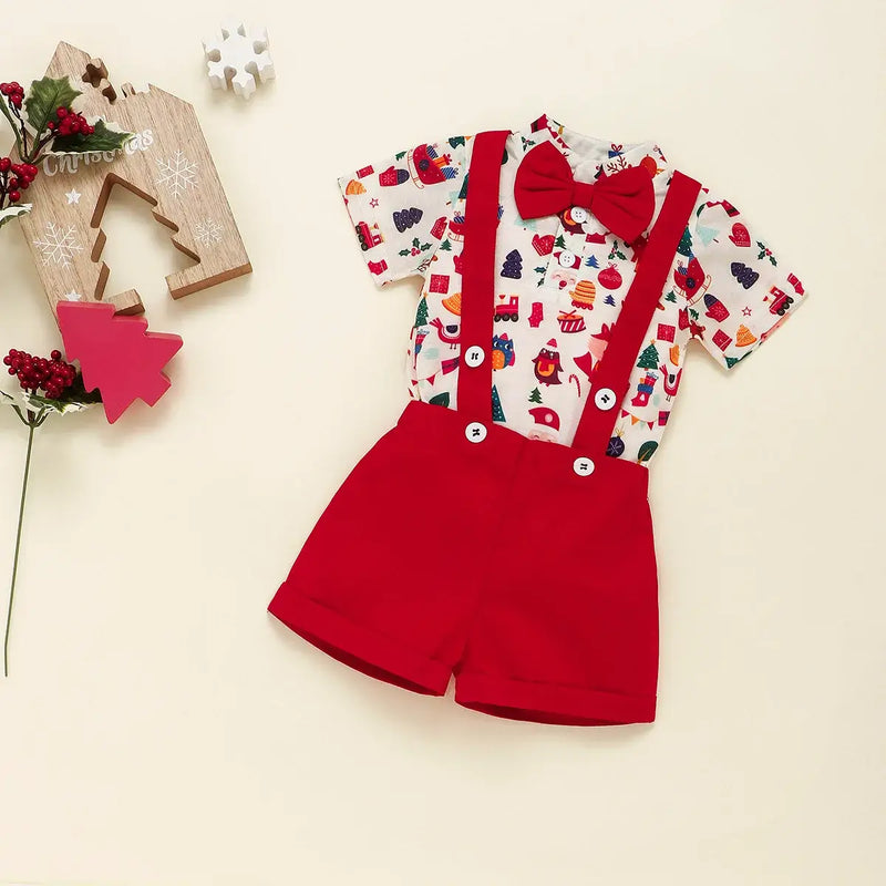 Conjunto Infantil Menino Natalino