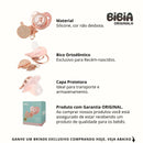 Chupeta Linda Rose Gold BIBIA™ + Prendedor Strass - Loja BiBia