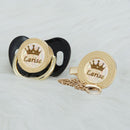 Chupeta sem STRASS com Nome + Prendedor BIBIA™ - Loja BiBia