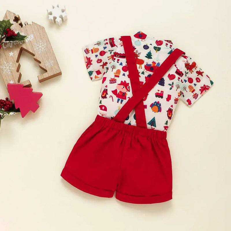 Conjunto Infantil Menino Natalino