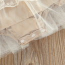 Romper Infantil Feminino Floral Bordado - Loja BiBia