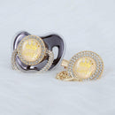 Chupeta Super Luxo com Nome + Prendedor BIBIA™ - Loja BiBia