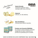 COMBO 2 Chupetas sem STRASS com Nome + Prendedores - Loja BiBia