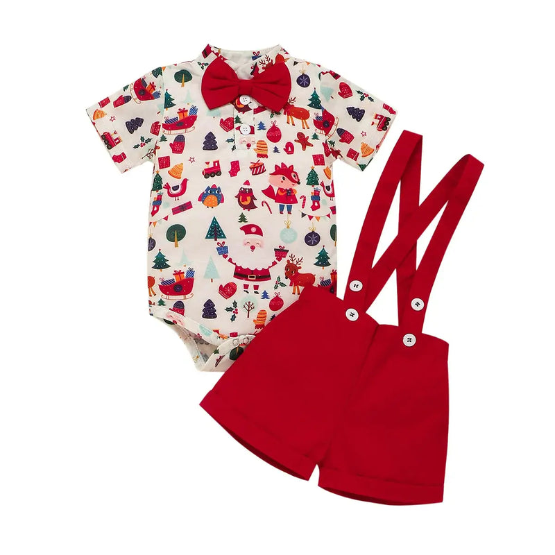 Conjunto Infantil Menino Natalino