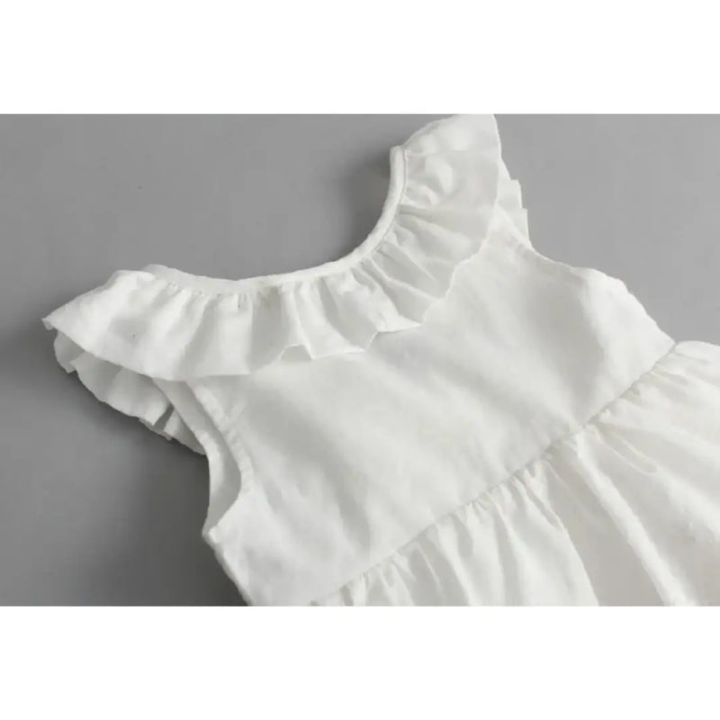 Vestido Infantil Lese Branco