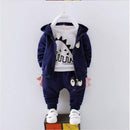 Conjunto Moletom Dinossauros Bebê Menino 3 pcs - Loja BiBia