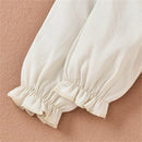 Romper Infantil Manga Renda Floral - Loja BiBia