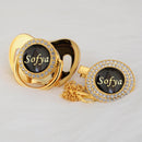 Chupeta com Nome Super Luxo + Prendedor BIBIA™ - Loja BiBia