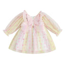 Vestido Infantill Manga Corações Asinha - Loja BiBia