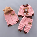Conjunto Outwear Urso Kids - 3 pçs - Loja BiBia