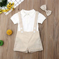 Conjunto Infantil Masculino Gola Polo Gravatinha - Loja BiBia