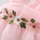 Vestido Infantil Florzinhas Tule - Loja BiBia