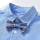 Conjunto Infantil Batizado Suspensório - Loja BiBia