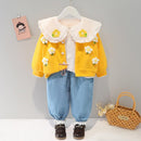 Conjunto Infantil Feminino Flores - Loja BiBia