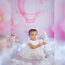 Vestido Infantil Rendinha e Penas - Loja BiBia