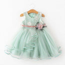 Vestido de Festa Infantil Flor - Loja BiBia