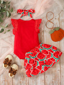 Conjunto Infantil Melancia 3 Peças