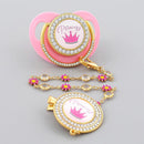 Chupeta Princesa Luxo + Prendedor *Novidade* - Loja BiBia