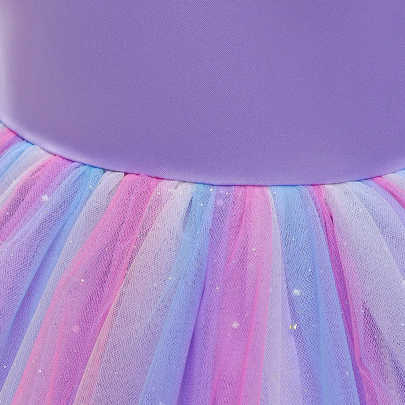 Vestido Infantil Princesa Laço + Faixa