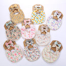 Kit Infantil Babador Florais 3 PÇS