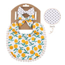 Kit Infantil Babador Florais 3 PÇS