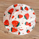 Vestido Infantil Fruit + Chapéu