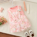 Conjunto Jardineira Coelhinho 2 Pçs