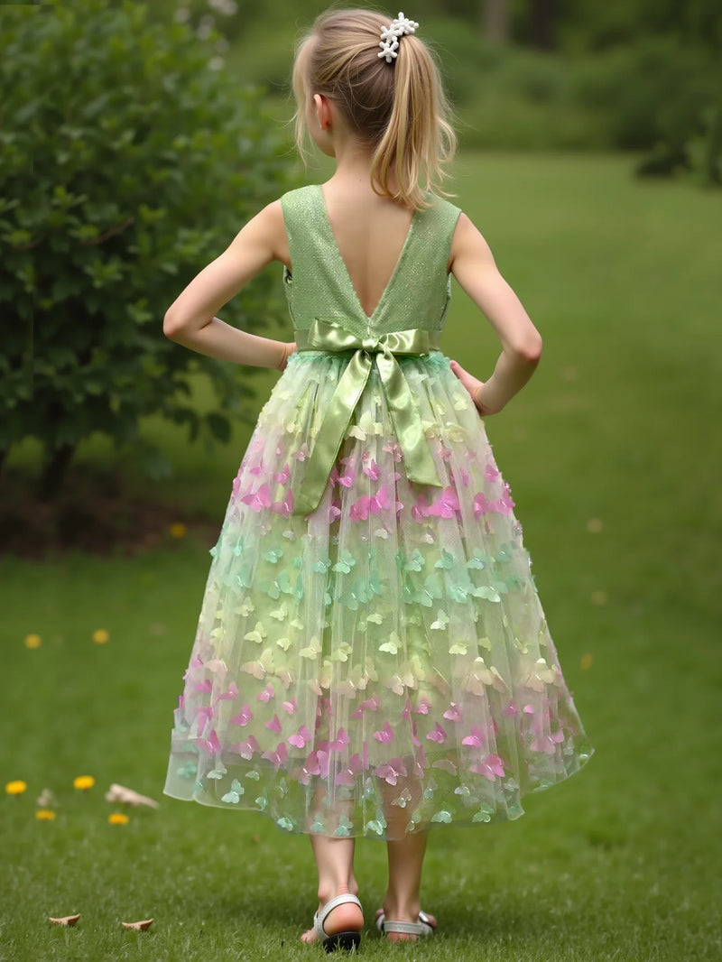 Vestido Infantil Bella Borboletas