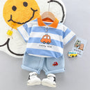 Conjunto Infantil Polo Listrada