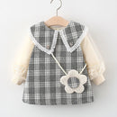Vestido Infantil Alice + Florzinha