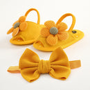 Sandália Baby Flor + Faixa