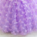 Vestido Infantil Luxo Borboletas - Loja BiBia