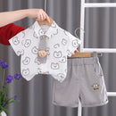 Conjunto Infantil Urso Gravatinha