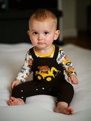 Conjunto Jardineira Infantil Agrinho