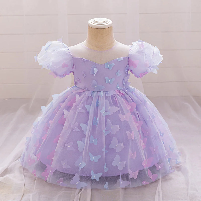 Vestido Infantil Princesa Borboleta - Loja BiBia