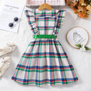 Vestido Infantil Xadrez Mariah