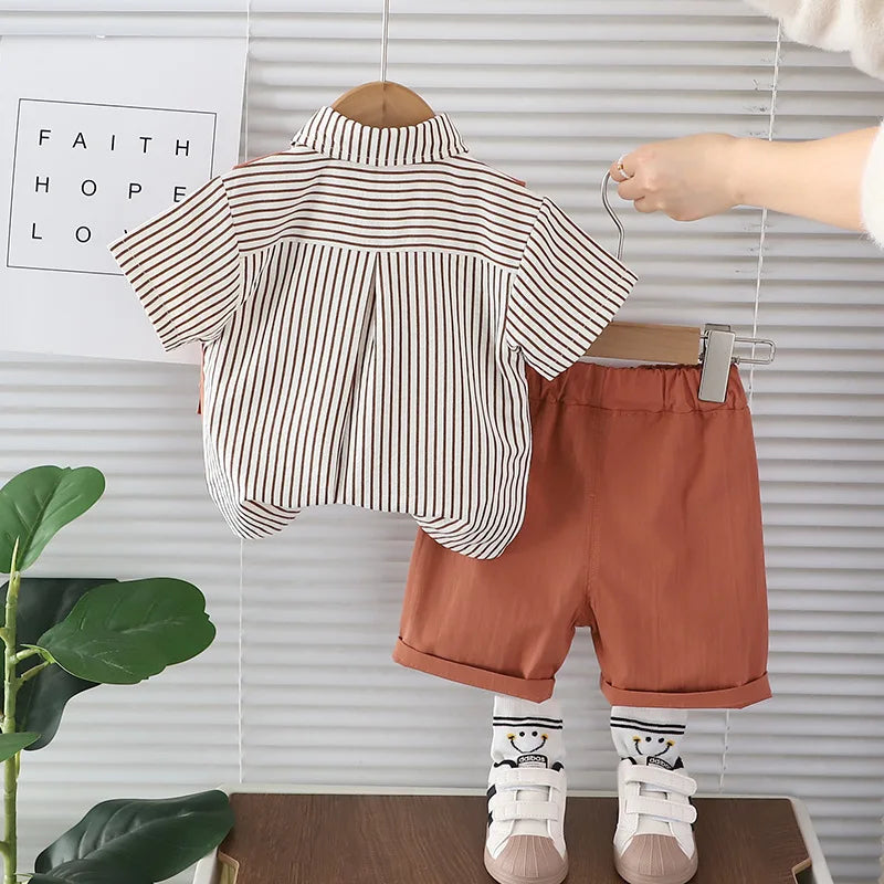 Conjunto Infantil Léo Gravatinha