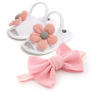 Sandália Baby Flor + Faixa