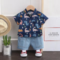 Conjunto Infantil Dino Aventura 2 PÇS