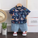 Conjunto Infantil Dino Aventura 2 PÇS